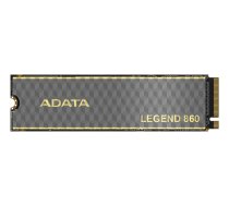 ADATA LEGEND 860 500 GB SSD diskas M.2 PCIe 4.0 NVMe 3D NAND