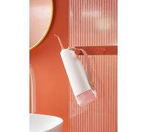 Oclean W10 irigatorius su 2 antgaliais (baltas-rožinis)