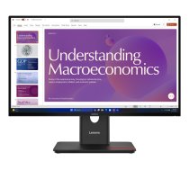 Lenovo ThinkVision T24D-40 Kompiuterio monitorius - 23.8" | 1920 x 1080 | Juodas