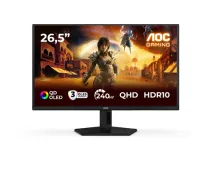 AOC Q27G41ZDF | 27 " | QD-OLED | QHD | 16:9 | 240 Hz | 0.03 ms | 2560 x 1440 pixels | 400 cd/m² | HDMI ports quantity 1 | Black