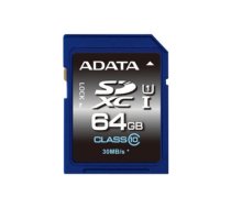 ADATA | Premier | 64 GB | SDHC | Flash memory class 10 | No