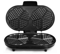 Tristar | Waffle maker | WF-2120 | 1200 W | Number of pastry 10 | Heart shaped | Black