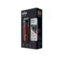 Braun | Series 3 Shaver | 300s | NiMH | Red