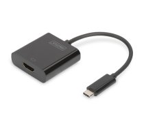 Digitus | USB Type-C to HDMI Adapter | DA-70852 | Black | USB Type-C | 0.15 m