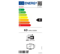 Sharp 55GR8265E | 55 | Smart TV | Google TV | UHD