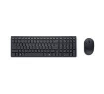 Dell | Silent Keyboard and Mouse | KM555 | Keyboard and Mouse Set | Wireless | Ukrainian (QWERTY) | Black | 2.4 GHz, Bluetooth 5