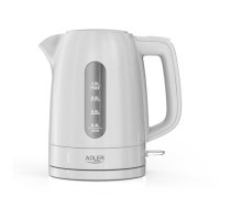 Adler Kettle | AD 1380w | Electric | 2200 W | 1 L | Polypropylene | 360° rotational base | White