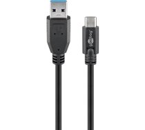 Goobay | Round cable | Sync & Charge Super Speed USB-C to USB A 3.0 charging cable | 67999 | USB 3.0 male (type A) | USB-C male