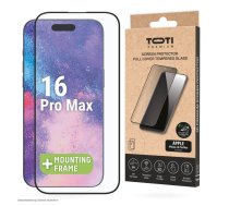 Premium grūdintas stiklas 3D ekrano apsaugai Apple iPhone 16 Pro Max