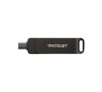 Flashdrive PATRIOT Rage R550 32GB 100 MB/S USB A+C Pasukamas dizainas (PE32GR550DSAD) Juoda