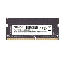 PNY MN8GSD42666 atminties modulis 8 GB 1 x 8 GB DDR4 260-pin SO-DIMM