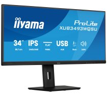 iiyama ProLite XUB3493WQSU-B6 kompiuterio monitorius 34" UltraWide