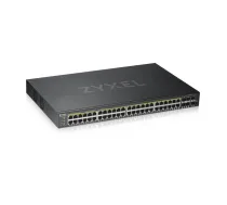 Zyxel GS1920-48HPV2 Valdomas Gigabit Ethernet PoE Jungiklis Juodas