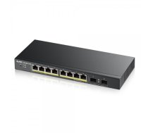 Zyxel GS1900-8HP v3 Valdomas L2 Gigabit Ethernet Jungiklis Juodas Maitinimas per Ethernet (PoE)