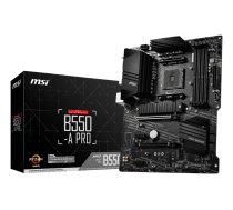 MSI B550-A PRO pagrindinė plokštė AMD B550 AM4 lizdas ATX