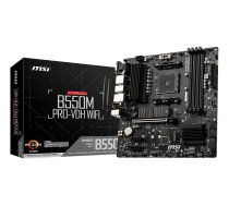 MSI B550M PRO-VDH WIFI pagrindinė plokštė AMD B550 AM4 lizdas micro ATX