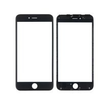 LCD stikliukas Apple iPhone 6 Plus su rėmeliu ir OCA juodas