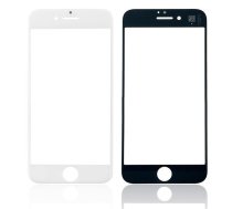 LCD stikliukas Apple iPhone 8/SE 2020 su rėmeliu ir OCA baltas