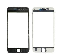 LCD stikliukas Apple iPhone 6S su rėmeliu ir OCA baltas V3