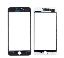 LCD stikliukas Apple iPhone 7 Plus su rėmeliu ir OCA baltas V3