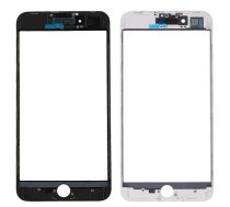 LCD stikliukas Apple iPhone 8 Plus su rėmeliu ir OCA baltas V3