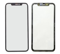 LCD stikliukas Apple iPhone 11 su rėmeliu ir OCA juodas V3