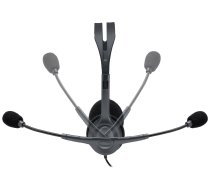 Logitech H111 stereo ausinės pilkos