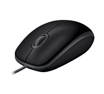 USB optinis pelė LOGITECH B110 Silent juoda