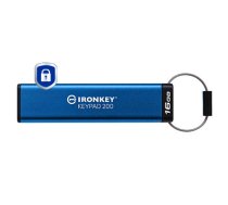 Kingston IronKey Keypad 200 USB atmintinė 16 GB