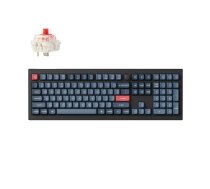 KEYCHRON V6 MAX Pilno Dydžio Klaviatūra - Raudoni Jungikliai Juoda