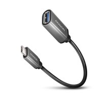 Axagon RUCM-AFAC USB 3.2 Gen 1 USB C į USB A kabelis 0,2 m Pilkas