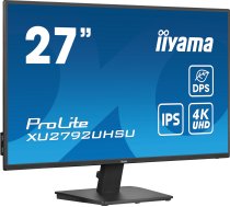 iiyama ProLite XU2792UHSU-B6 kompiuterio monitorius 68,6 cm (27") 4K Ultra HD LED Juoda