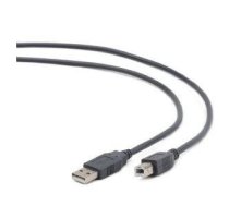 USB 2.0 A-B kabelis 1.8 m pilkas