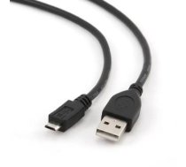 USB2 į mikro-USB kabelis 0.5m juodas