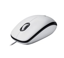 Logitech M100 USB Optical Pelė Balta