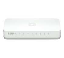 D-Link GO-SW-8E/E Nevaldomas Fast Ethernet Jungiklis Balta