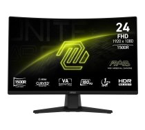 MSI MAG 242C Kompiuterio Monitorius 59,9 cm (23.6") Juoda