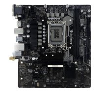 BIOSTAR Intel B760 Express Micro-ATX pagrindinė plokštė (LGA1700, DDR4, 2 atminties lizdai)
