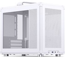 Jonsbo PC case Jonsbo C6 MAX, Mini, Micro-ATX, Tempered Glass - White