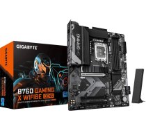 Gigabyte B760 GAMING X WIFI6E GEN5 Motherboard - Supports 14th Gen. Intel Core CPUs, 8+1+1 phases VRM, up to 5600MHz DDR5, 3xPCIe 4.0 M.2, Wi-Fi 6E, 2.5 GbE LAN, USB 3.2 Gen 2