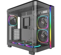 Montech KING 95 PRO Midi-Tower, Tempered Glass, ARGB - black