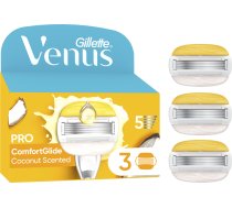 Venus - Gillette Venus Pro ComfortGlide Coconut Olay Razor Blades - Yellow/White - 3 pcs