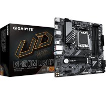 Gigabyte B650M D3HP Motherboard - AMD Ryzen 9000 Series CPUs, 5+2+2 Phases VRM, up to 7600MHz DDR5 (OC), 2xPCIe 4.0 M.2, 2.5GbE LAN, USB 3.2 Gen 1