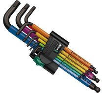 Wera 950 Spkl9 Hex-plus Hex Key Set L-shaped hex key set Metric/imperial 9 pc(s)