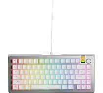 Glorious Gaming GMMK 3 PRO HE 75% Prebuilt Wired Silver - US
