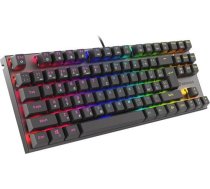 Genesis GAMING KEYBOARD GENESIS THOR 303 TKL CZ/SK RGB BACKLIGHT MECHANICAL RED BLACK HOT SWAP