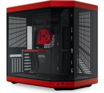 Hyte Y70 Midi Tower Black, Red