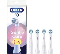 Oral-B Replaceable toothbrush heads | iO Gentle Care | Heads | For adults | Number of brush heads included 4 | Number of teeth brushing modes Does not apply | White
