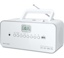 Muse | M-28RDW | Portable radio CD/MP3 Player with USB | White