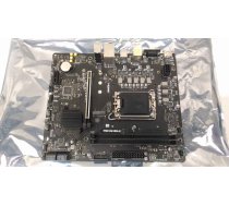 MSI PRO H610M-E | MSI PRO H610M-E | Processor family Intel | Processor socket LGA1700 | Supported hard disk drive interfaces SATA, M.2 | Number of SATA connectors 4 | USED, REFURBISHED, WITHOUT ORIGINAL PACKAGING AND ACCESSORIES, ONLY BACKPANEL INCLUDED
